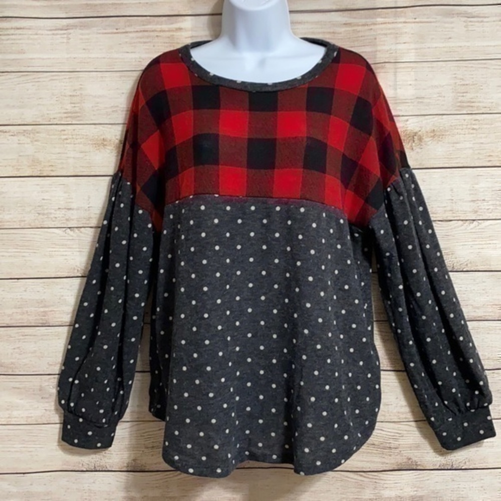Valmarie sweater in Buffalo Check!!